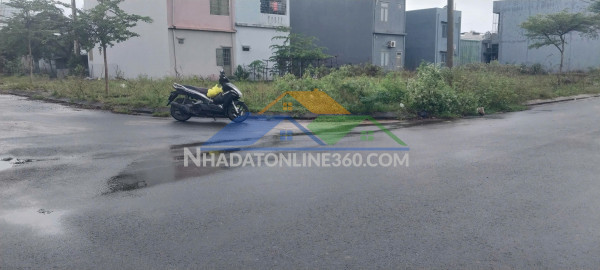 ♥ lô góc 2 mặt tiền đường 7.5m gần đh fpt, đh phan châu trinh, 100m2 ngang 7.7m, 4.x tỷ