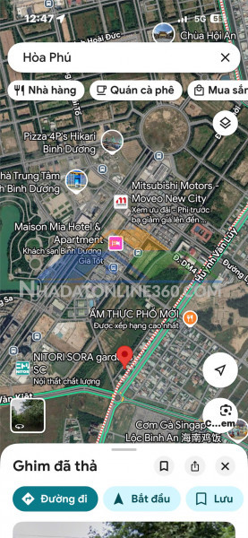 Đất đẹp- giá tốt chính chủ cần bán nhanh lô đất trong trung tâm thành phố bình dương