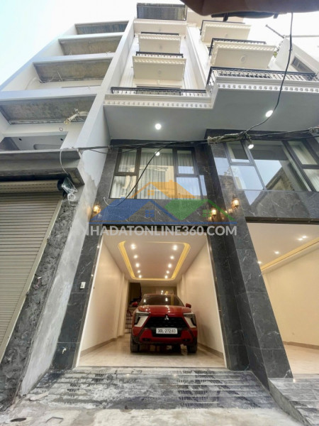 Nhà mới 8 tầng ô tô đỗ cửa phố đàm quang trung 65m2 x 16.6 tỷ long biên hà nội.