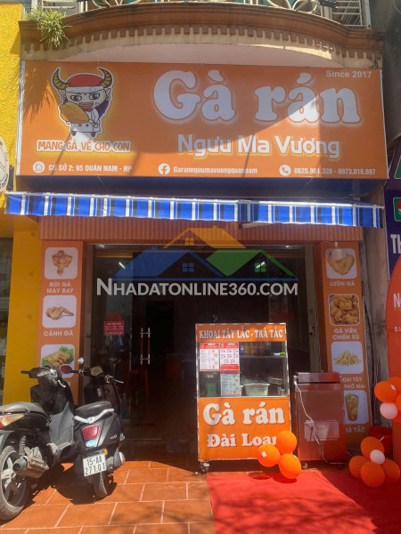 Sang nhượng quán gà rán ngưu ma vương – cơ hội kinh doanh hiếm tại lê chân , hải phòng