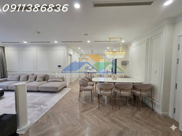 Căn hộ cao cấp mipec xuân thủy 124m 3pn nội thất sang trọng, full tiện ích