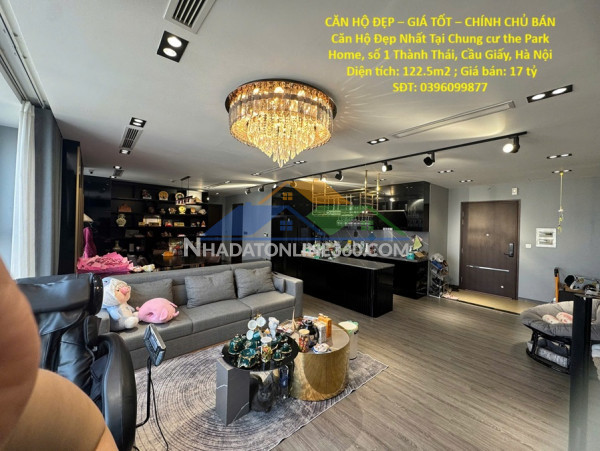 Căn hộ đẹp – giá tốt – chính chủ bán căn hộ đẹp nhất tại chung cư the park home trần thái tông