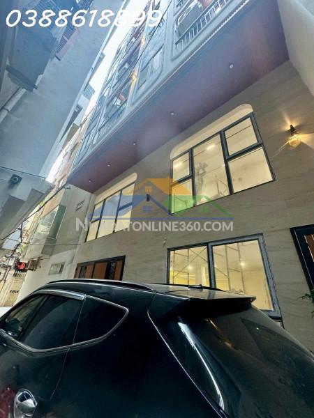 Bán toà nhà chdv xây mới cao cấp phùng chí kiên - 99m x 8t thang máy, mt 8,5m -  ???????????? ô tô 7 chỗ đỗ cửa nhà  - xây mới đầy đủ hệ thống pccc, gpxd.