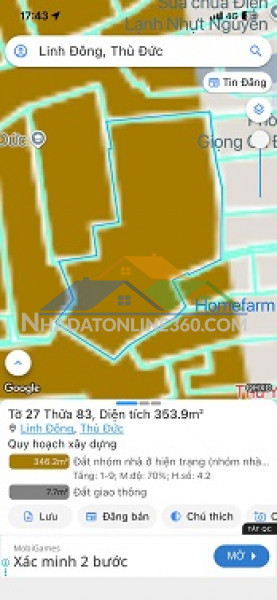 ► siêu phẩm đất lớn – có sẵn nhà kiên cố – linh bông, thủ đức