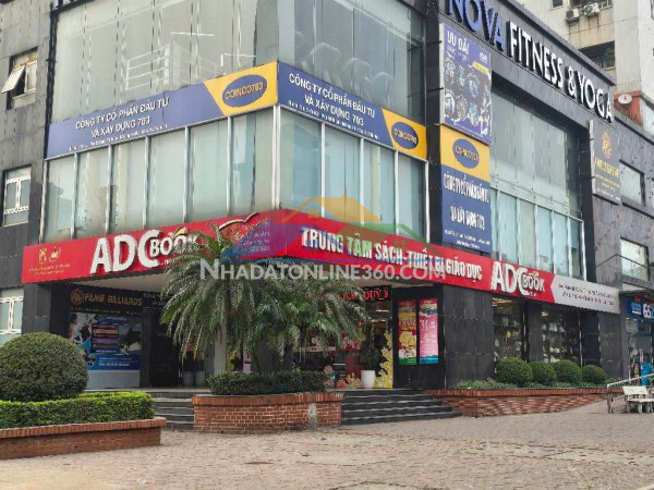 Bán shop chân đế linh đàm 610m2 - sổ đỏ lâu dài –  thông sàn trước ra sau, giá tốt 37.8 tỷ