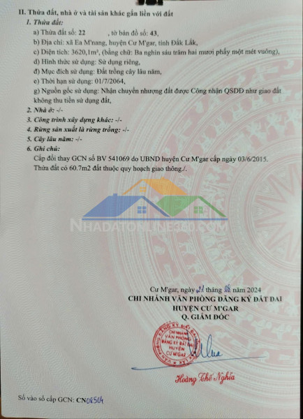 Đầu tư sinh lời -  chính chủ bán lô đất mặt tiền đường ql 57 xã đại điền, thạnh phú, bến tre