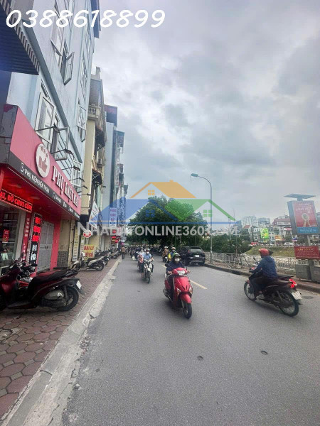 Bán tòa mặt phố thanh xuân 80m x 9 tầng  - mt 5,5m - vừa ở vừa cho thuê 60 tr/th