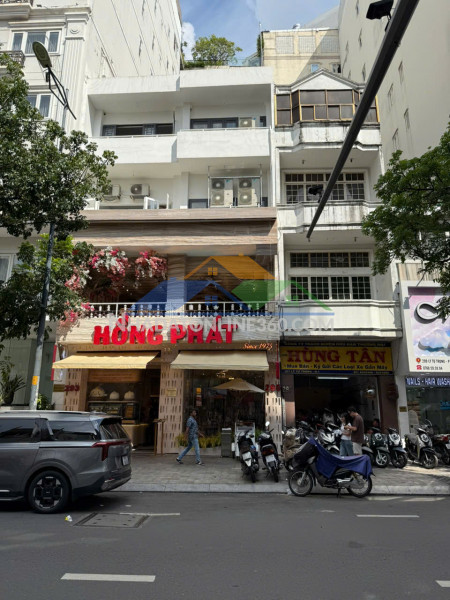 Bán tòa nhà mặt tiền lý tự trọng quận 1 – thuê 8.500 usd/tháng