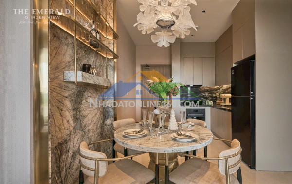 The emerald garden view 9 triệu tháng tại bình dương cạnh tuyến metro số 2