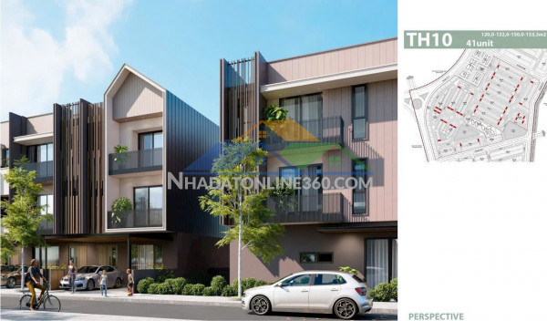 Bán biệt thự liền kề cao cấp casa bonita – đại đô thị vsip nghệ an