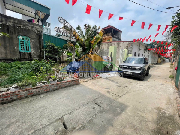 Bán đất – xóm bãi, uy nỗ, đông anh đương thông chỉ hơn 3 tỉ xíu