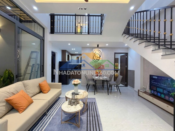 ♪ 3 mặt thoáng, sân siêu rộng, k trưng nữ vương, 50m2, 2 tầng mới, 3pn, full nội thất, 4.1 tỷ