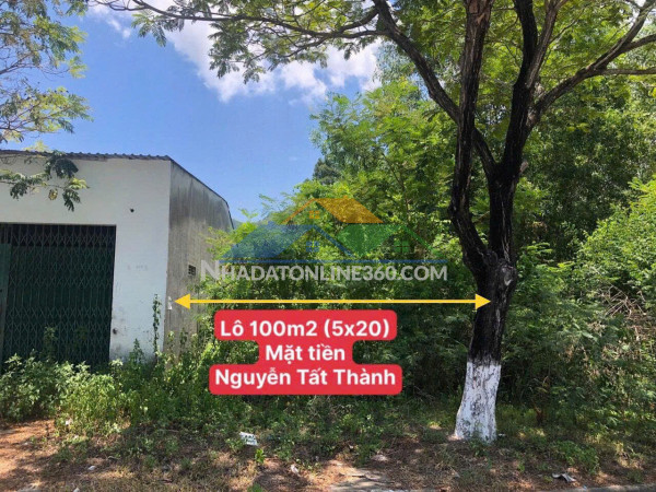 Bán lô đất mặt tiền đại lộ nguyễn tất thành, nha trang. zá 3tỷ8.