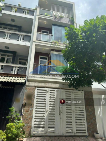 Sát mặt tiền đường nguyễn oanh - hẻm nhựa 12m - bán nhà 2,5 lầu (4x17m) 3 phòng ngủ lh 0933523239