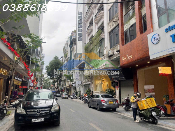 Bán toà building mặt phố phố huế -  hai bà trưng - 105m x 10 tầng thông sàn, mt 6,5m - dt 200tr/ tháng -vị thế đẳng cấp