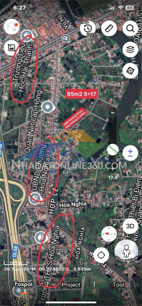 Lô đất 90m2 đường nhựa 10m thông hòa nghĩa - dương kinh -  zalo 0567 222 555