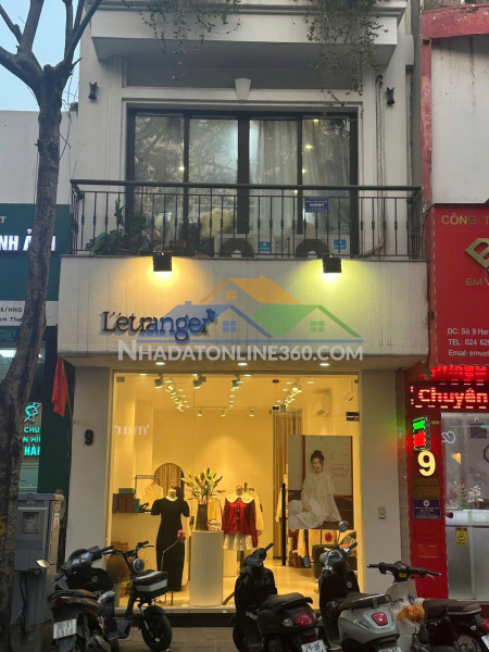 Chính chủ cho thuê tầng 1 & 2 mặt phố hàng chuối – vị trí...