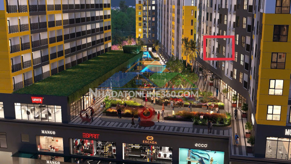 Bán căn hộ bcons solary đường số 4, phường tân đông hiệp, tp dĩ an, bình dương – 2pn giá 1,935 tỷ bao thuế phí