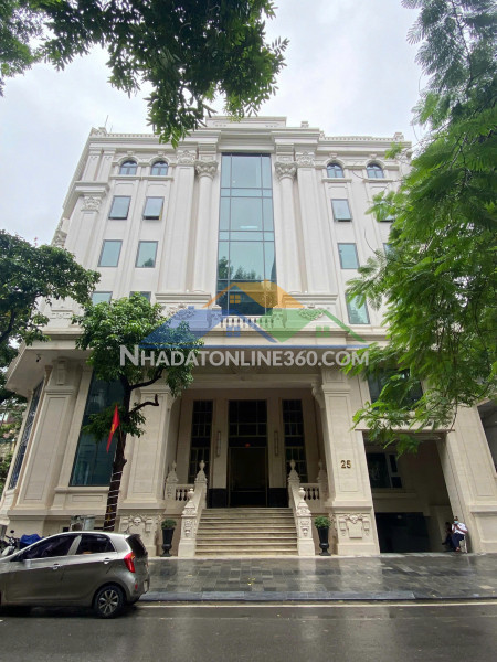 Toà nhà văn phòng có sẵn nội thất văn phòng cao cấp tại 25 tô hiến thành, hà nội s sàn=500m2 cho thuê