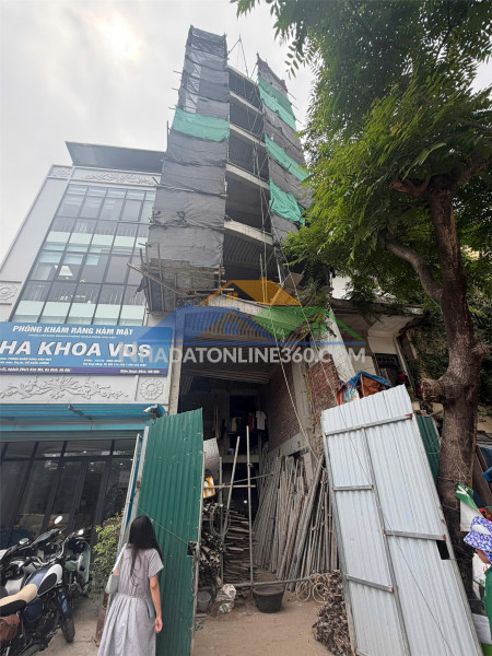 Bán nhà mặt phố vạn phúc ba đình nhà 7 tầng xây thô thang máy vị trí vàng