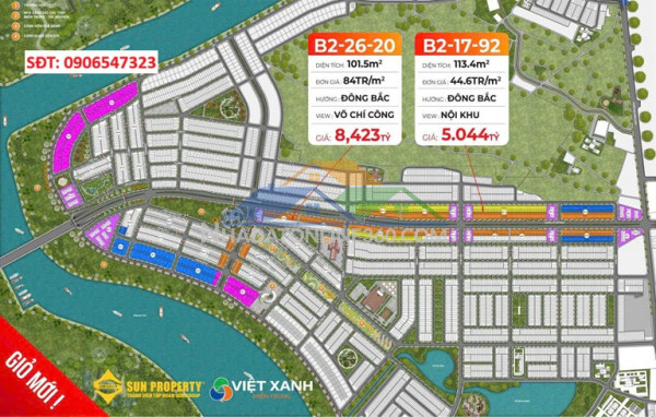 Hàng hot võ chí công - chốt ngay 7 lô đất nền sun group mặt tiền võ chí công,tp. đà nẵng.