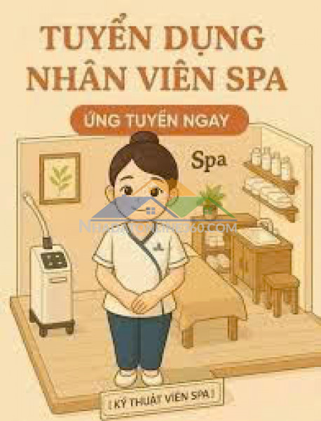 Cần tuyển nhân viên làm việc tại spa/nail hoàng mai , tân mai