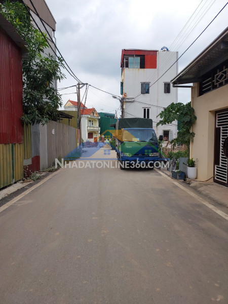 Đất trục chính yên vĩnh, kim chung  116.5m² – xe tải – kinh doanh