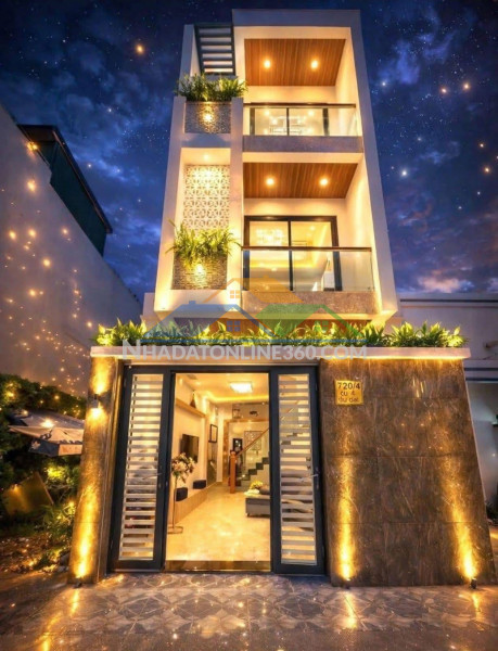 Bán nhà mới tttp 3 tầng hẻm cao đài p. tây nha trang