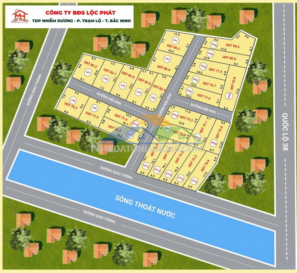 Chính thức ra hàng 26 lô đất nhiễm dương – trạm lộ, bắc ninh