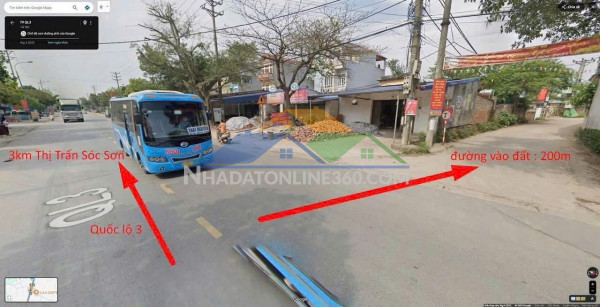 Cần bán 79.9m2 tại gò sỏi - hồng kỳ - sóc sơn - hn. giá chỉ 1ti4xxtr, đường oto