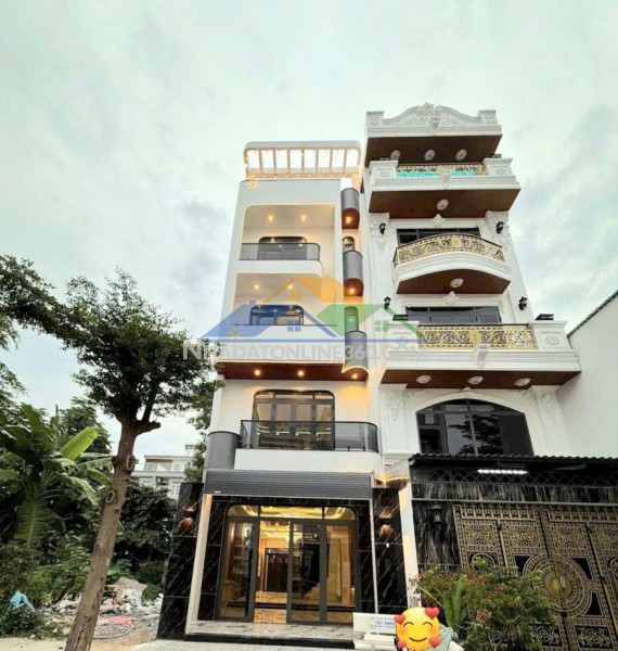 Nhà có tháng máy, 2 mặt tiền, hẻm xe hơi lê văn lương, hơn 13 tỷ