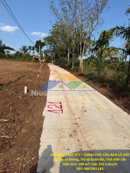 Đất đẹp – giá tốt – chính chủ cần bán lô đất tại xã ea drông, thị xã buôn hồ, tỉnh đắk lắk