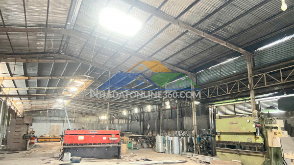 Xn167 nhà xưởng cho thuê lâu dài, khung thép tiền chế thích hợp sx nhiều ngành nghề