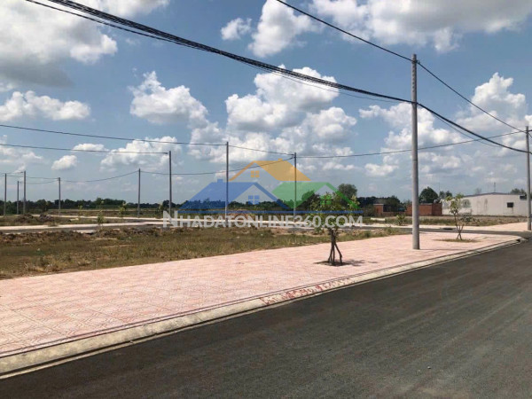 Đất đẹp – giá tốt cần bán lô đất tại thị trấn đức hòa, huyện đức hòa, long an.