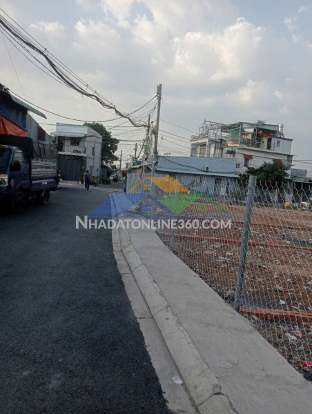 Bán đất đường thông 6m diện tích 5x22m giá 6,2 tỷ đường đông thạnh 7-3