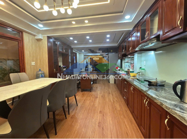 Nhà đẹp 5 lầu có t.máy ngang 5m 105m2 hxt gần st lotte nguyễn văn lượng tặng nt 18 tỷ xíu