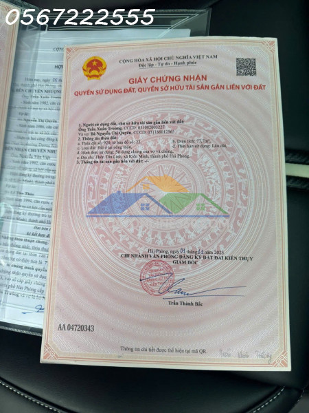 Bán đất sát chợ gốc đa minh tân kiến thụy chỉ  9xx triệu -...