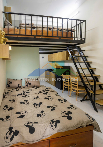 Studio cao cấp – full nội thất – nhà mới 100%