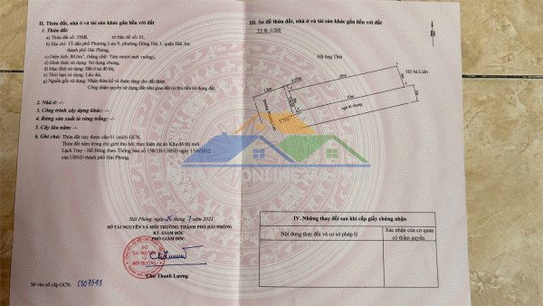 Chính chủ bán đất tặng nhà mặt tiền đường phương lưu, đông hải 1, hải an, hải phòng