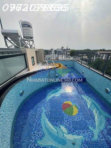 Hơn 9 tỷ- biệt thự  cao cấp có hồ bơi- thang máy- ngang 7 x 14-...