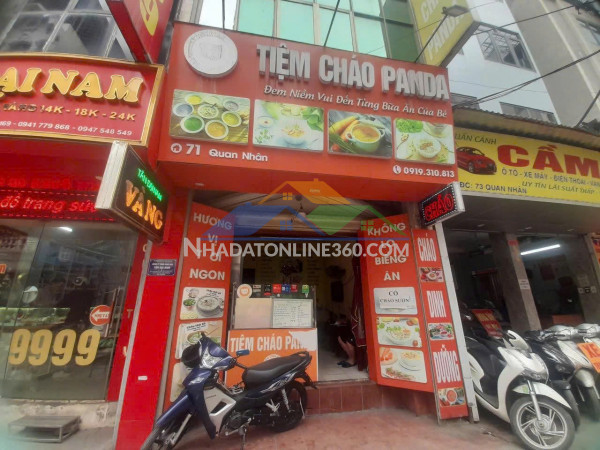 Chính chủ sang nhượng cửa hàng cháo – 71 quan nhân, thanh xuân, hà nội