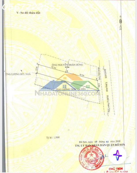 Bán đất mặt đường hoàng kim giao, hải sơn, đồ sơn - vị trí không ngập lụt - zalo 0567 222 555