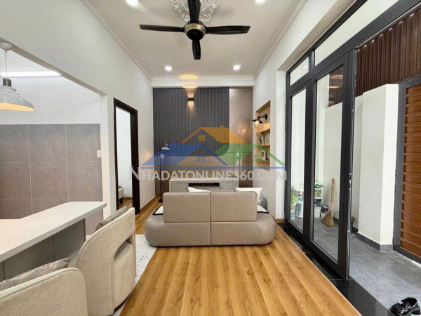 Nhà mới 2tầng  - quang trung 1 trục thông gv - 35m2, chỉ  3.x ty