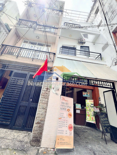 Bán nhà 4 tầng hxh 8m đ.điện biên phủ, quận 3 - ngang hiếm 5,5m*15m - chính chủ chưa qua đầu tư* lh giang giang: 093.86.76.685