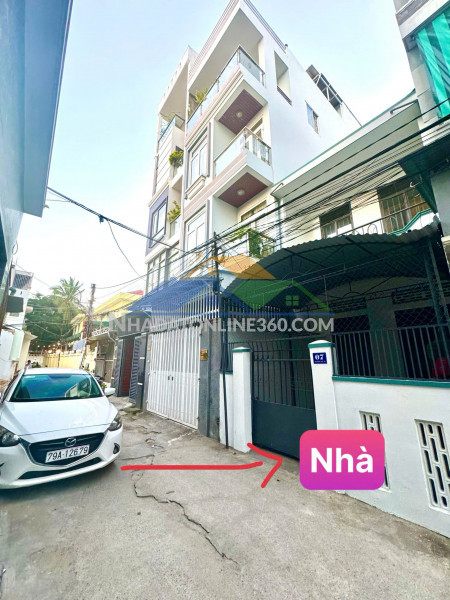 Nhà hẻm oto thông cách biển chỉ 350m, ngay công an phường bắc nha trang.