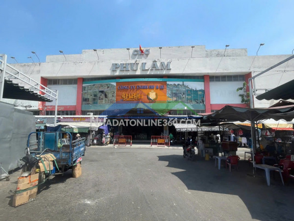 Cho thuê mặt bằng kinh doanh quy mô lớn tại quận 6 , chợ phú lâm