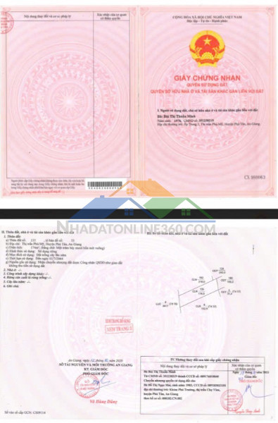 Ngân hàng bidv thanh lý tài sản hiện trạng là quán café white house, phú tân, an giang