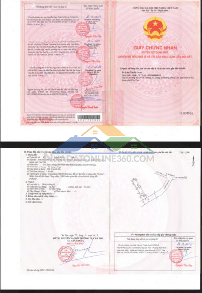 Ngân hàng bidv thanh lý tài sản tại hẻm 30/4 hưng lợi, ninh kiều, cần thơ