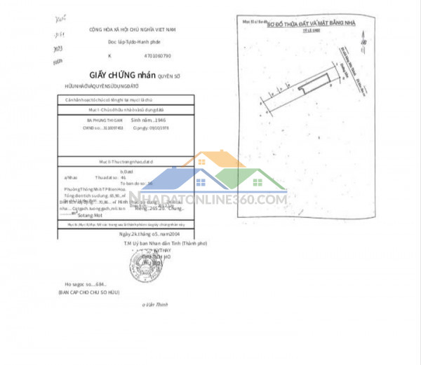 Chính chủ cần bán gấp căn hộ chung cư pcc1 phố ba la, phường...