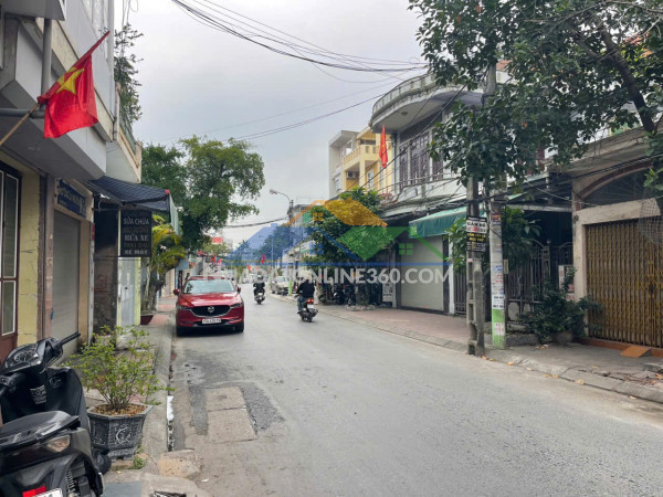 ????????đất mặt đường trung hành - 45m - mặt tiền 5.5m - kinh doanh bán hàng